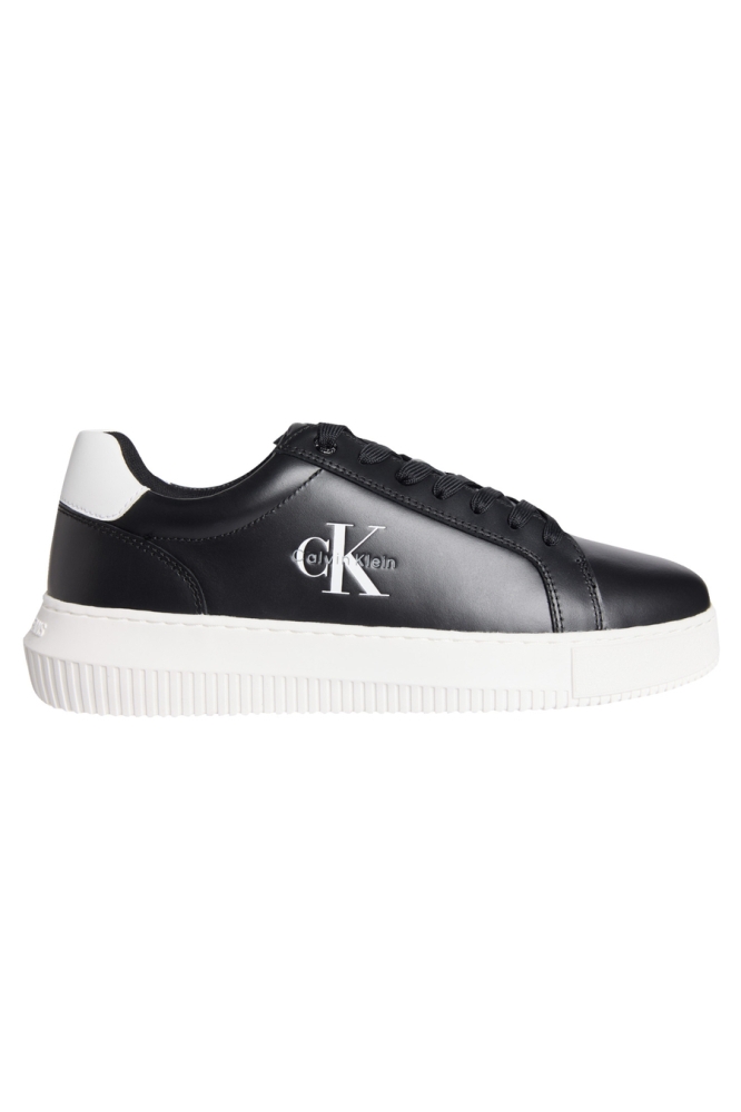 CHUNKY CUPSOL MONO LTH YM0YM01317 0GJ BLACK/BRIGHT WHITE